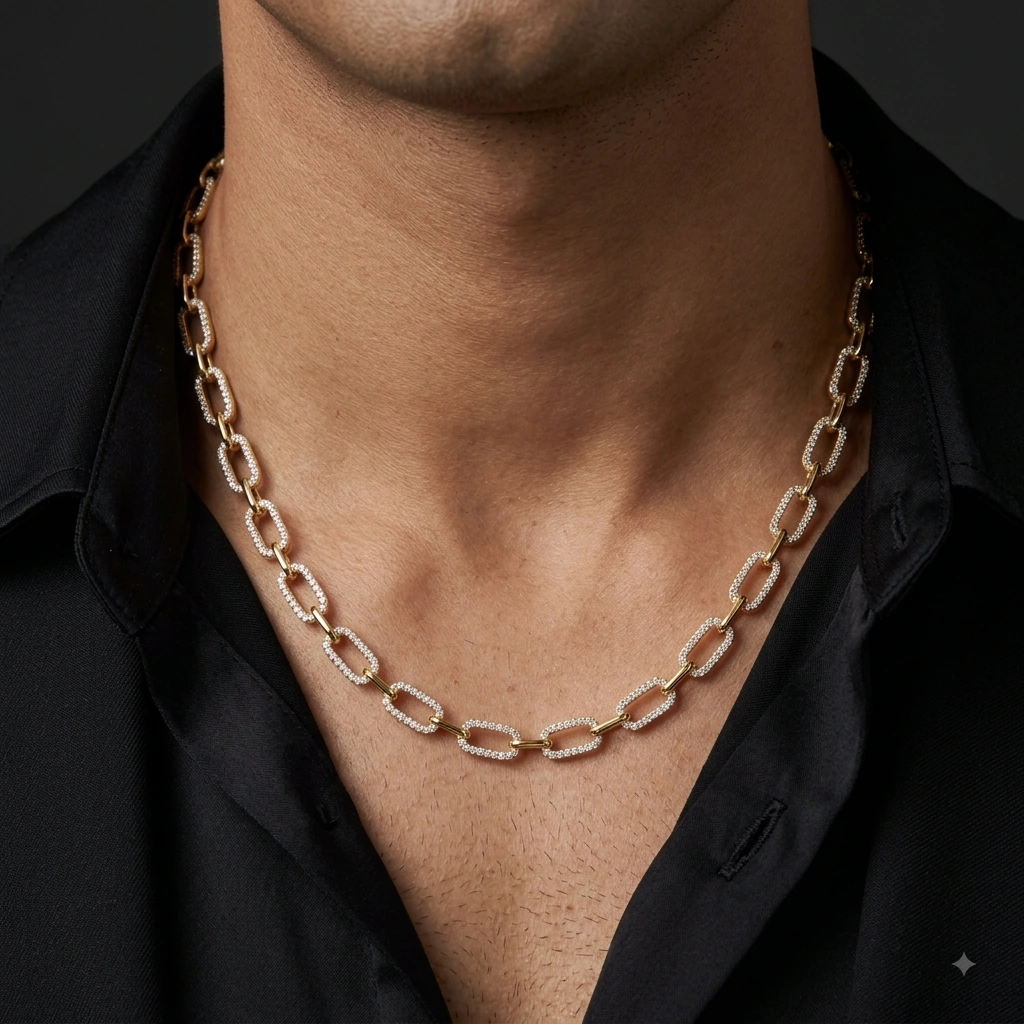 Diamond Open Link Chain